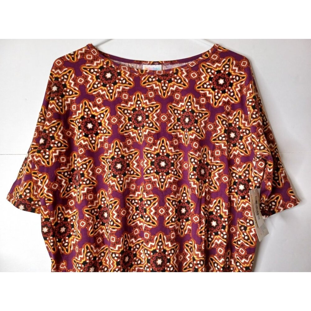 Lularoe XXS Irma Shirt Colorful NWT - Picture 3 of 6